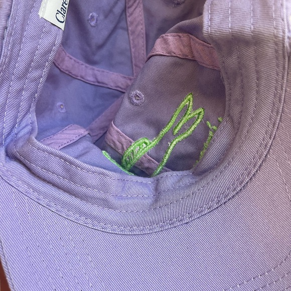 💜Updated!💜 Clare V. Liberes le sardines Lavender Baseball Hat - Picture 10 of 11